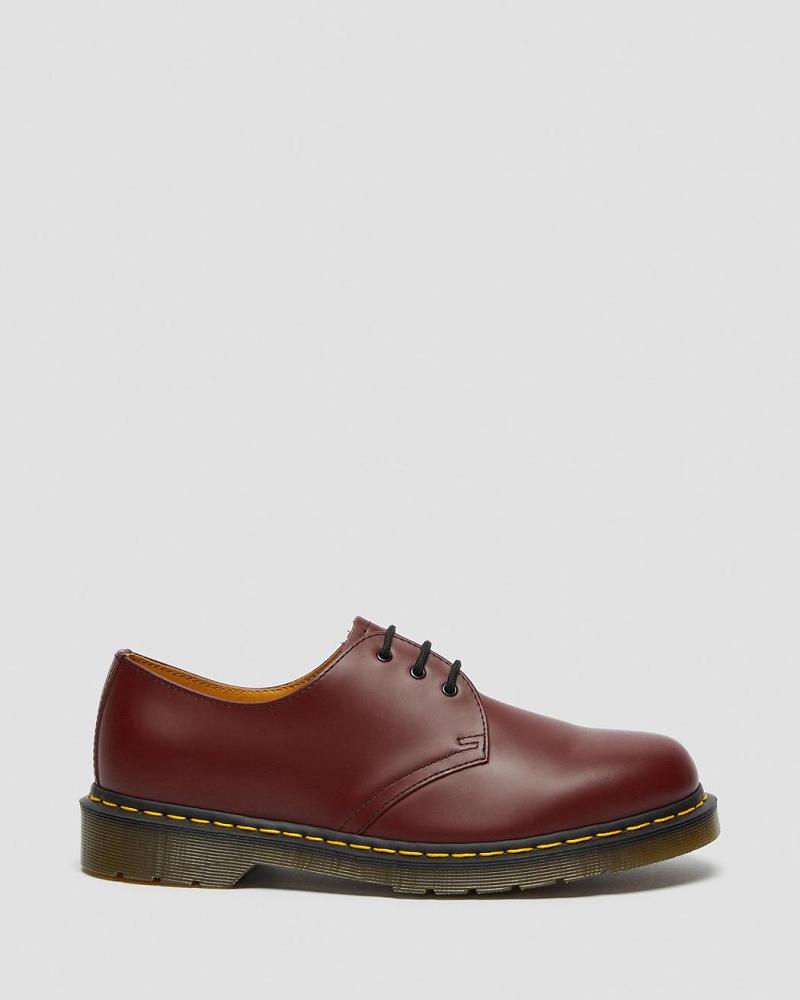 Zapatos Oxford Dr Martens 1461 Smooth Cuero Hombre Rosas Rojos | MX 212OKI